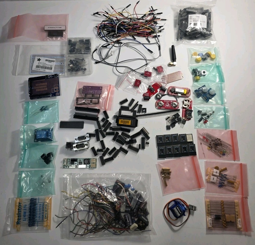 CrowPi Rasberry Pi 5 Kit(No LCD Display) w/ Micro Computer Part Lot