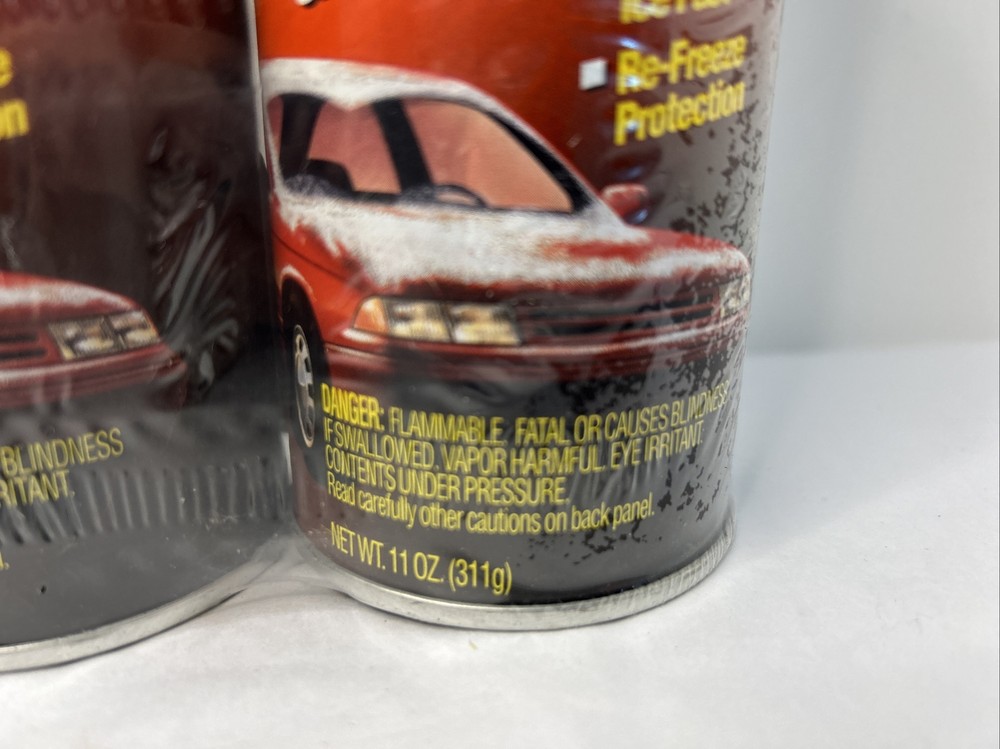 Prestone Windshield De-Icer For Wipers And Windows w/ Ice Scraper PLEASE READ