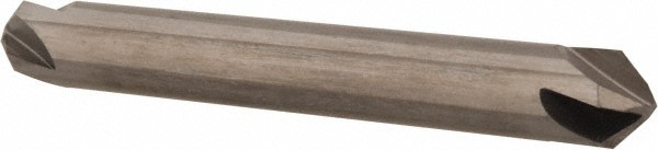 Hertel 1/4" Head Diam, 1/4" Shank, 4 Flute 90? Solid Carbide Countersink 2" O...