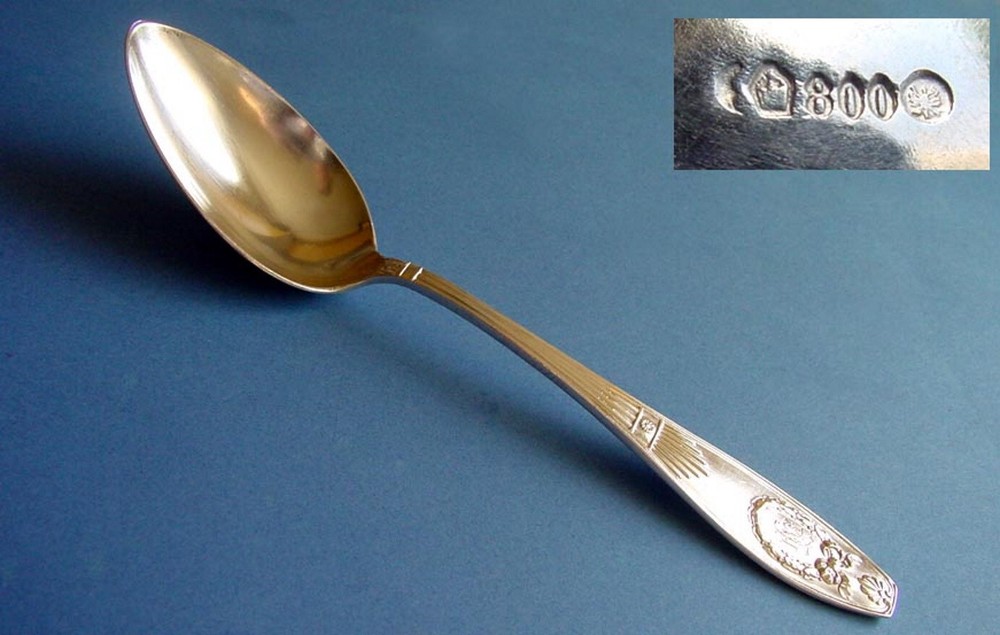 Empire Spoon Bruckmann 800 Silver A161