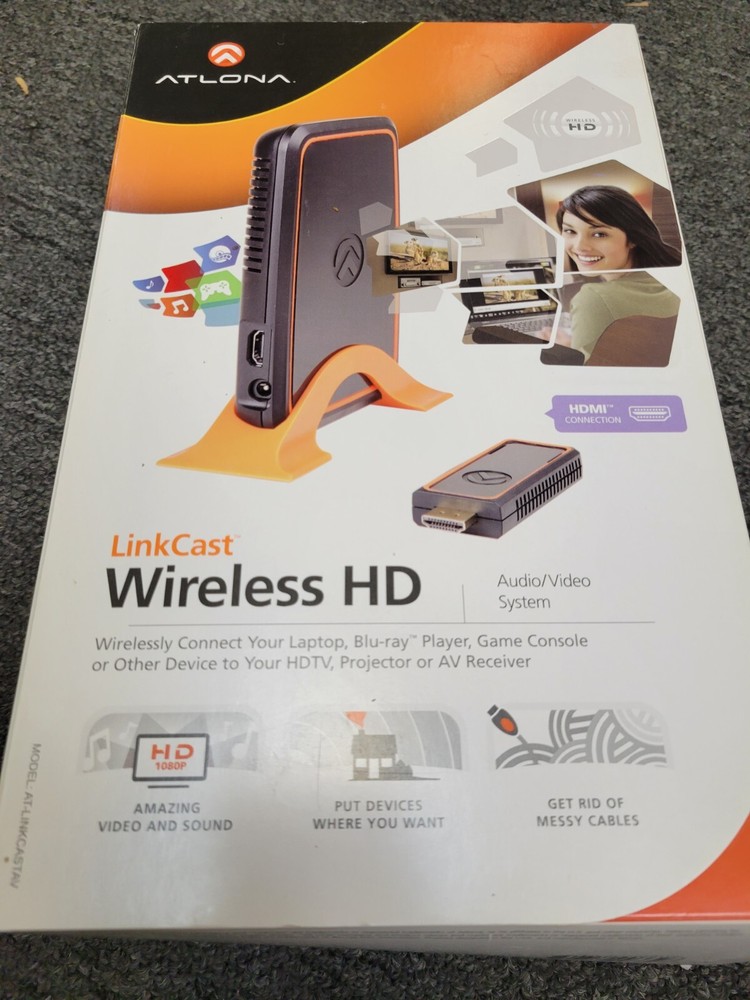 Atlona Linkcast Wireless HD Audio/Video System (No Remote)