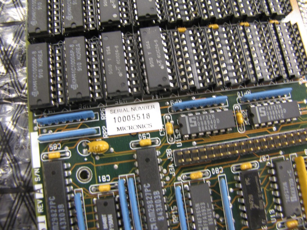 Vintage Micronics 385 Memory Board 09-00011-00 - Excellent !
