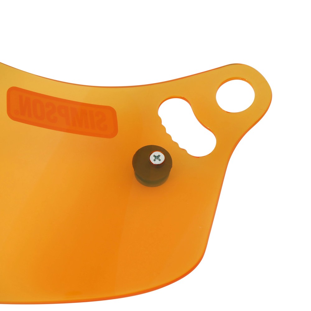 Simpson Racing VPR02 Viper Helmet Shield Amber Each