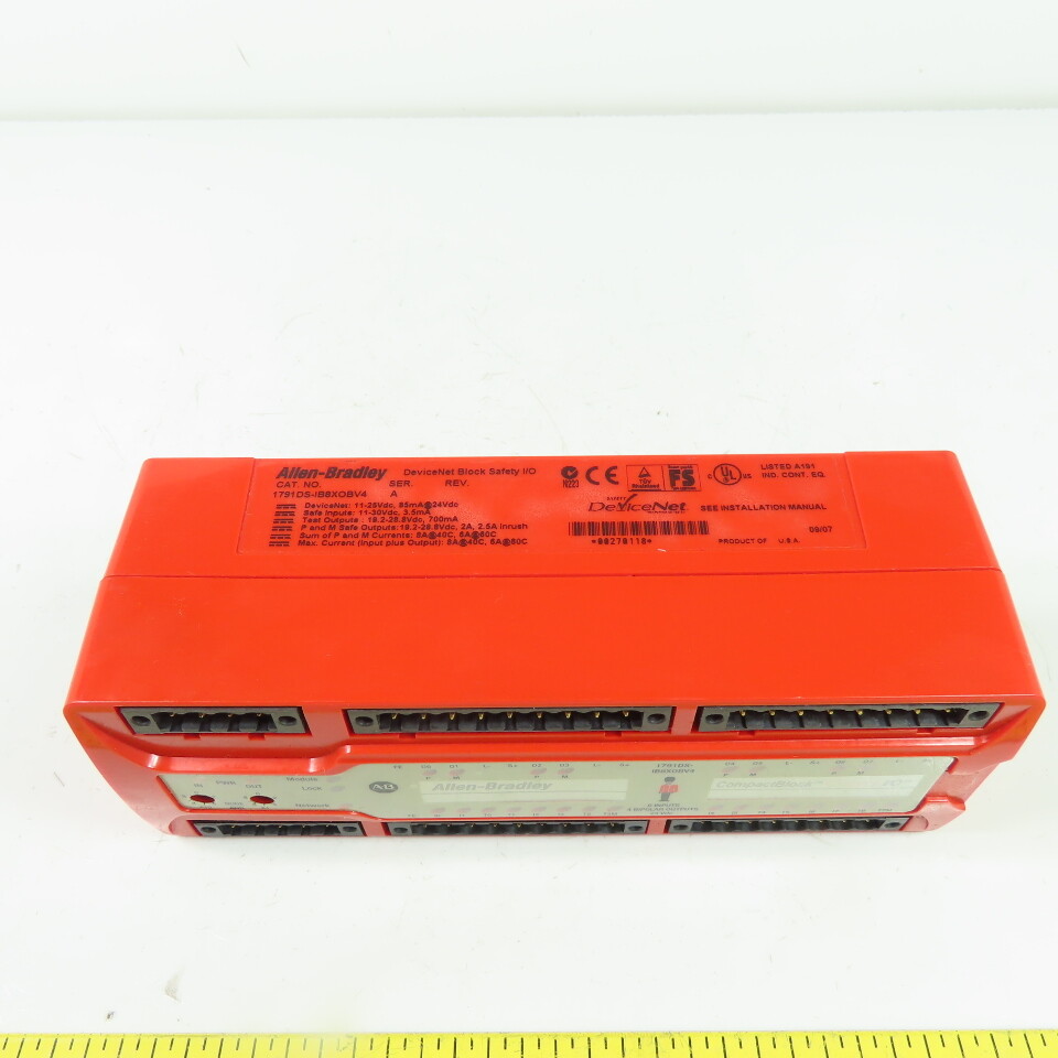 1791DS-IB8XOBV4 Ser A DeviceNet Safety Input Module