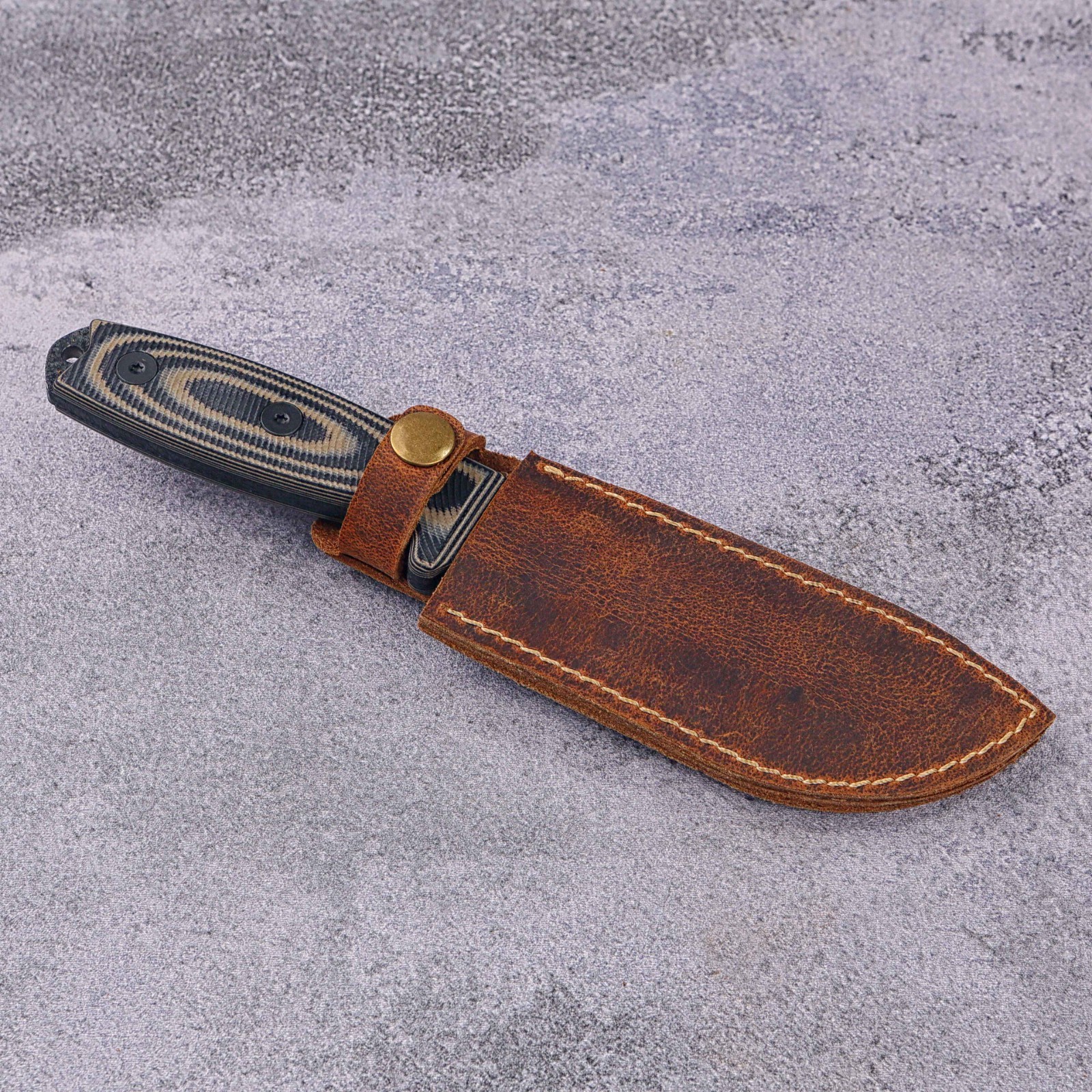 Custom leather sheath for ESEE 4 5 6 Fixed Blade Knife Sheath with belt clip