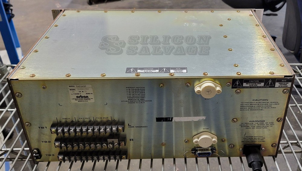 Orban Optimod-AM 9100B Audio Processor 9100B2/U10