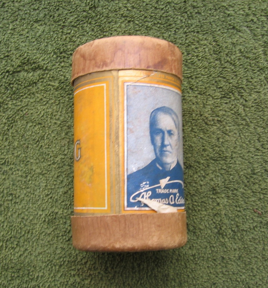 Vintage Edison Recording Blank Phonograph Empty Record Cylinder