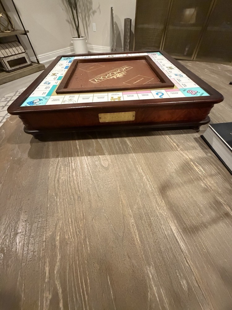 Rare Frontgate luxury Edition Monopoly Board game Preowned