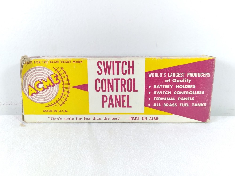 Acme Switch Control Panel For 8 Switches #308