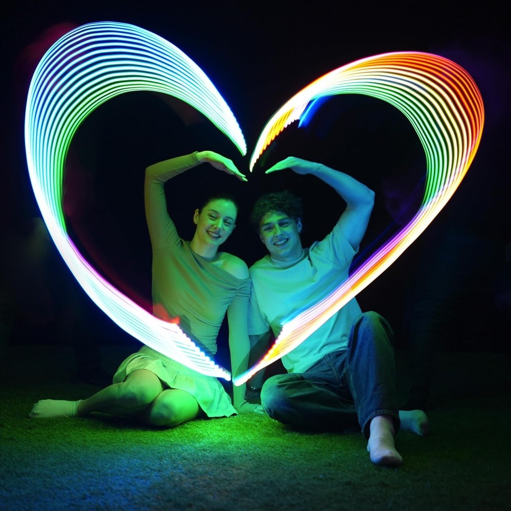 Flying Ring - Auto Light Up, Safe for Pools & Beach Games