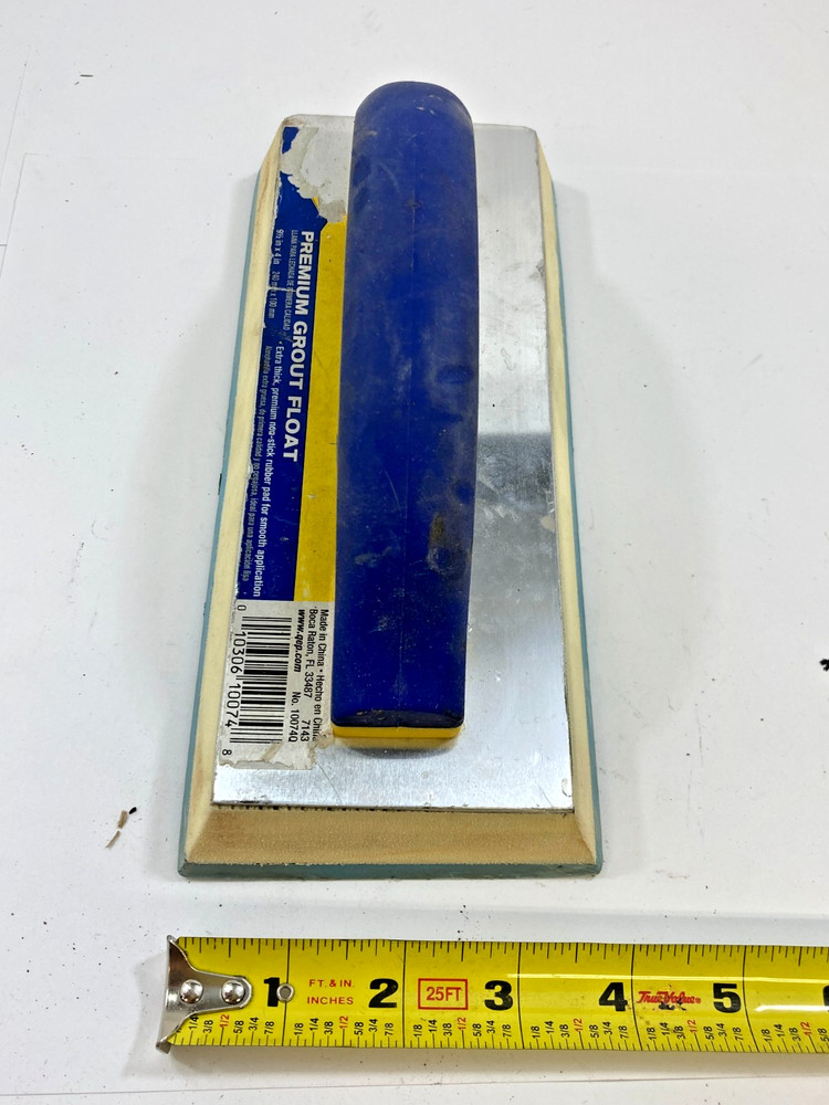 QEP Premium Grout Float - 4" x 9.25" ` Pre-Owned