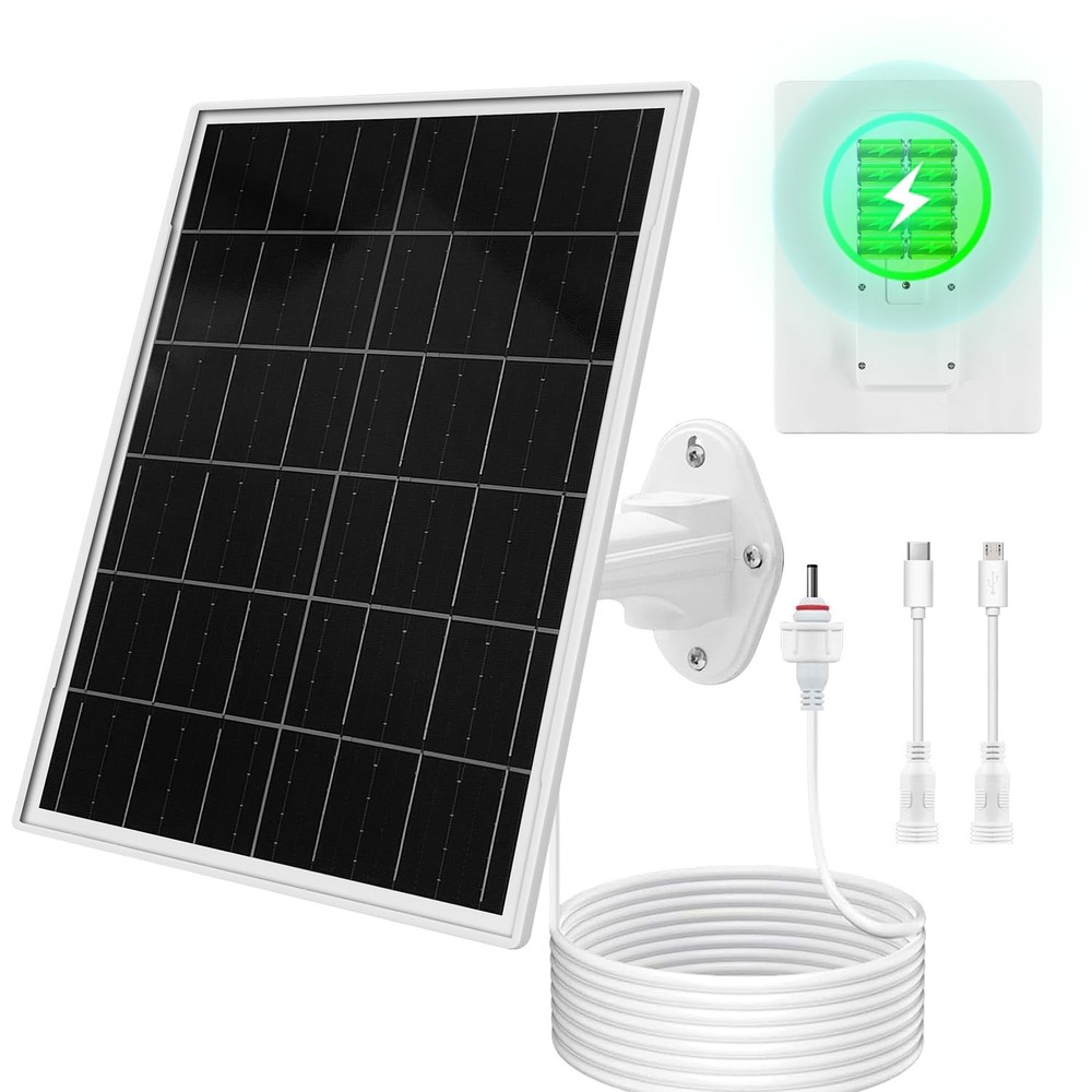 Orayafid Solar Panel for Trail Camera,Game Camera Security Cameras,Built-in R...