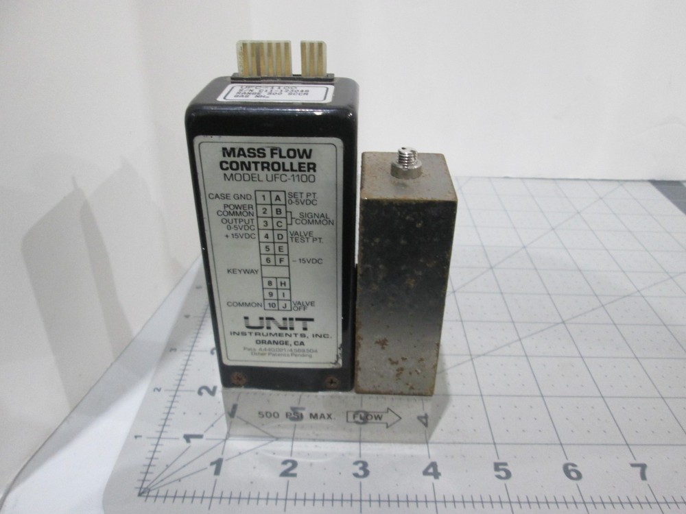 Unit, UFC-1100, Mass Flow Controller, NH3, 500 SCCM, Used