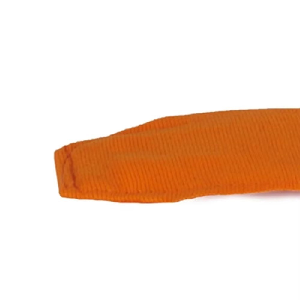 Orange Elastic Sports Armband Strap Adjustable Hook & Loop Captain 10 pair