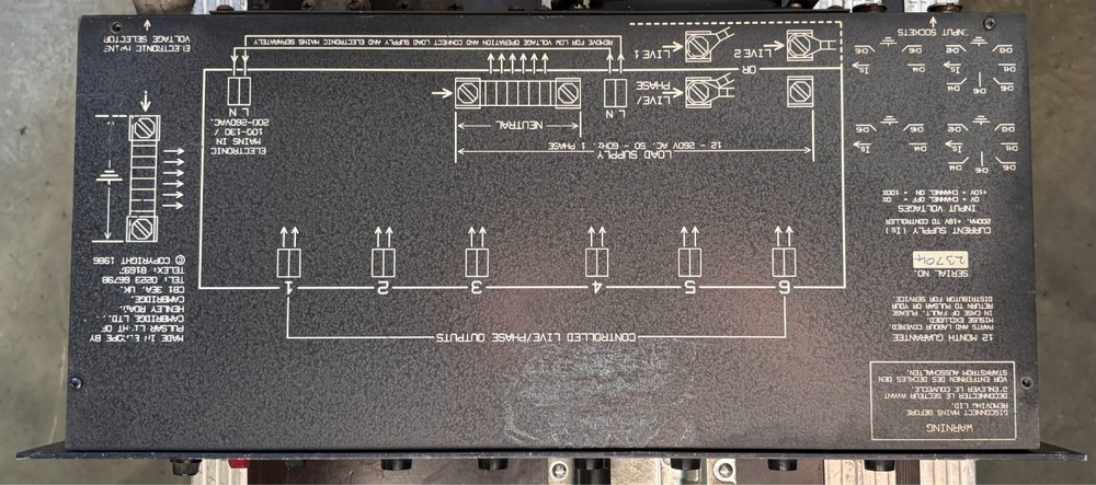 PULSAR 6x5 Amp Dimmer Pack