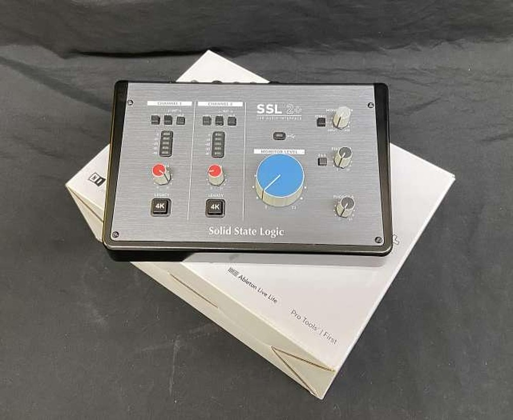 SOLID STATE LOGIC SSL2+ USB Audio Interface 2x4 4K Legacy MIDI 729704X1