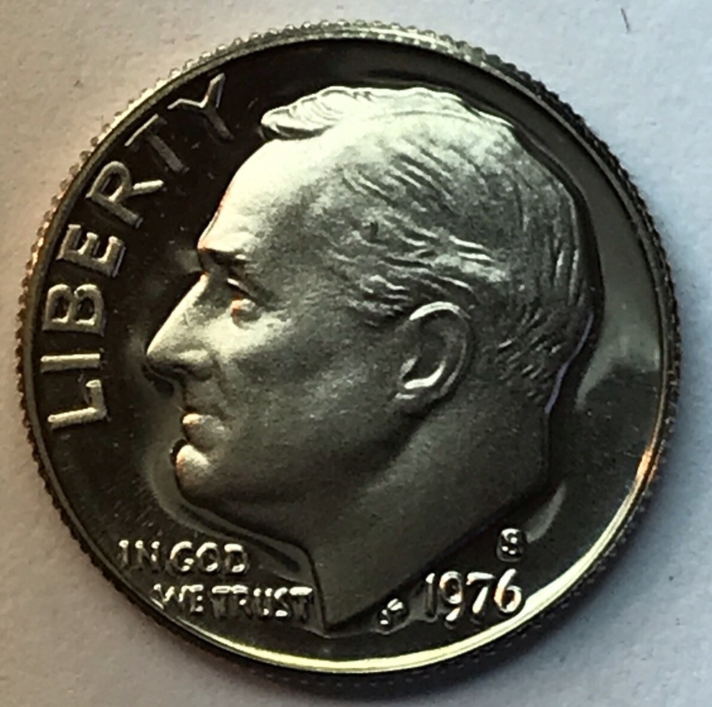 1976-S PROOF ROOSEVELT DIME