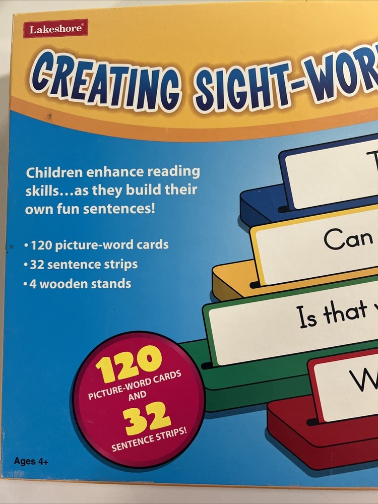 LAKESHORE LEARNING Creating Sight-Word Sentences Center