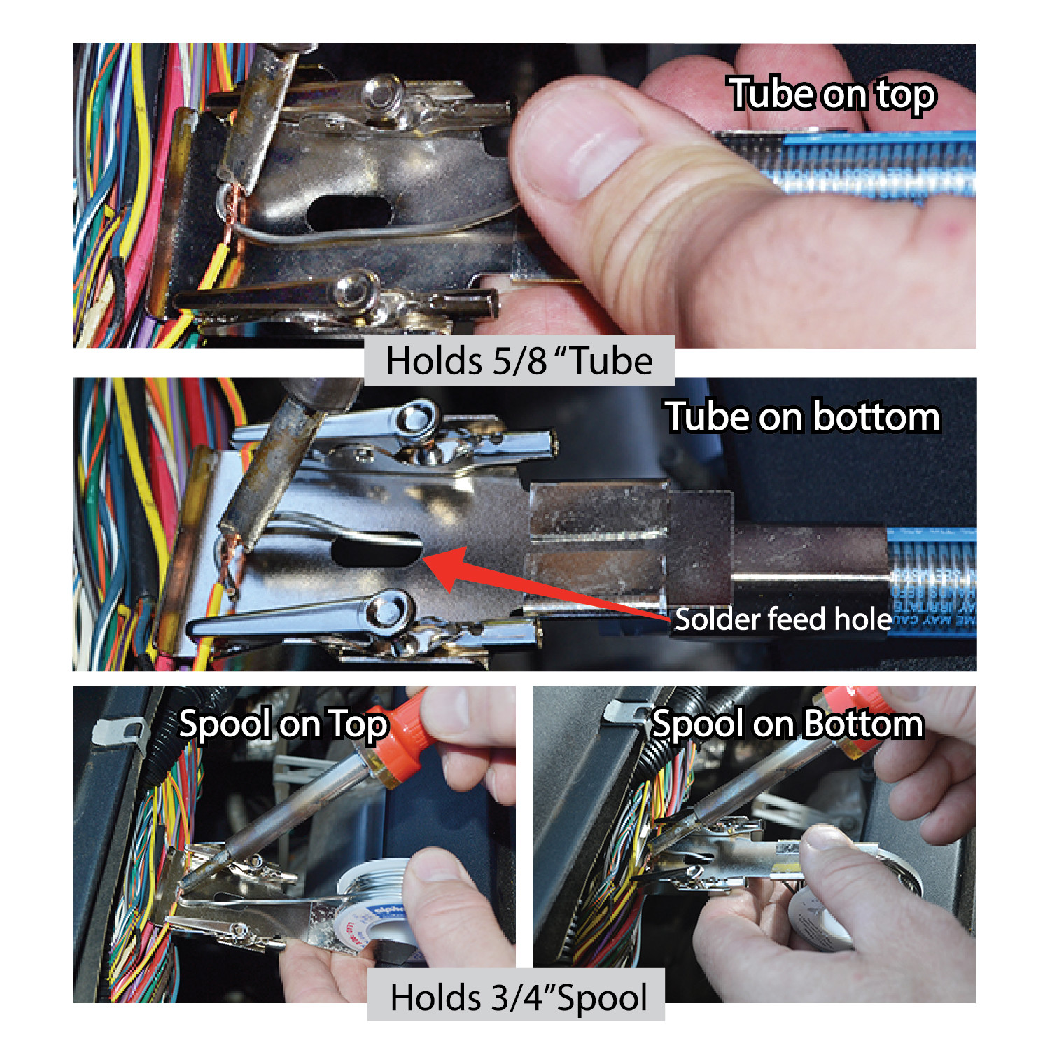 The Solder Tool - Third hand for soldering wires quickly and easily (2 Pack)