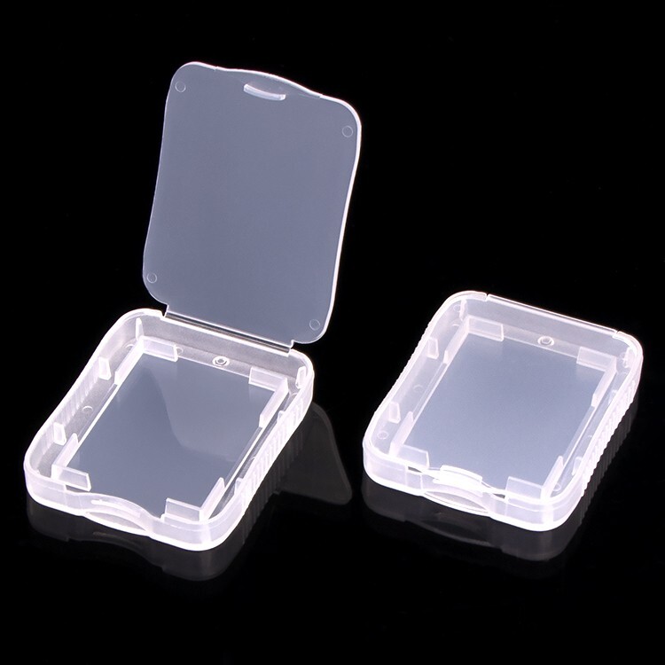 5pcs Clear CFexpress Type-B Card Plastic Storage Box XQD Memory Card Holder