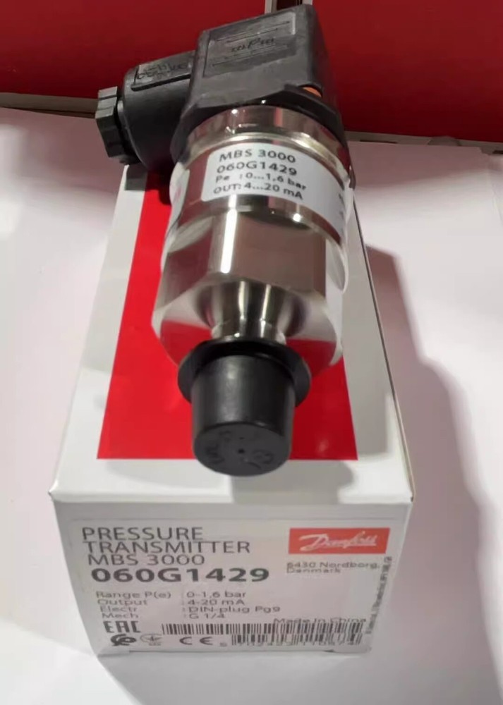 1pcs Danfoss Pressure Transmitter Sensor MBS3000 060G1429 0-1.6bar