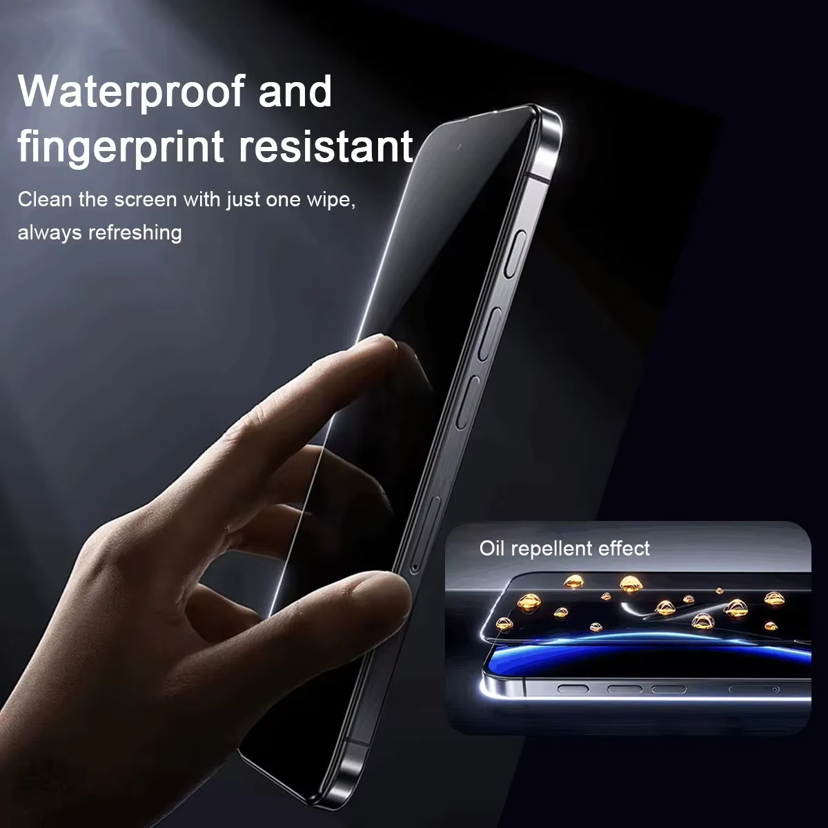 Lot of iPhone 16 15ProMax14131211 Plus Privacy Tempered Glass Screen Protector