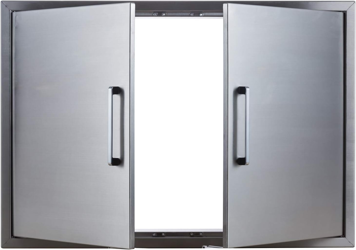 30 W x 21" H-Outdoor Kitchen Doors Stainless Steel BBQ Double Access Door