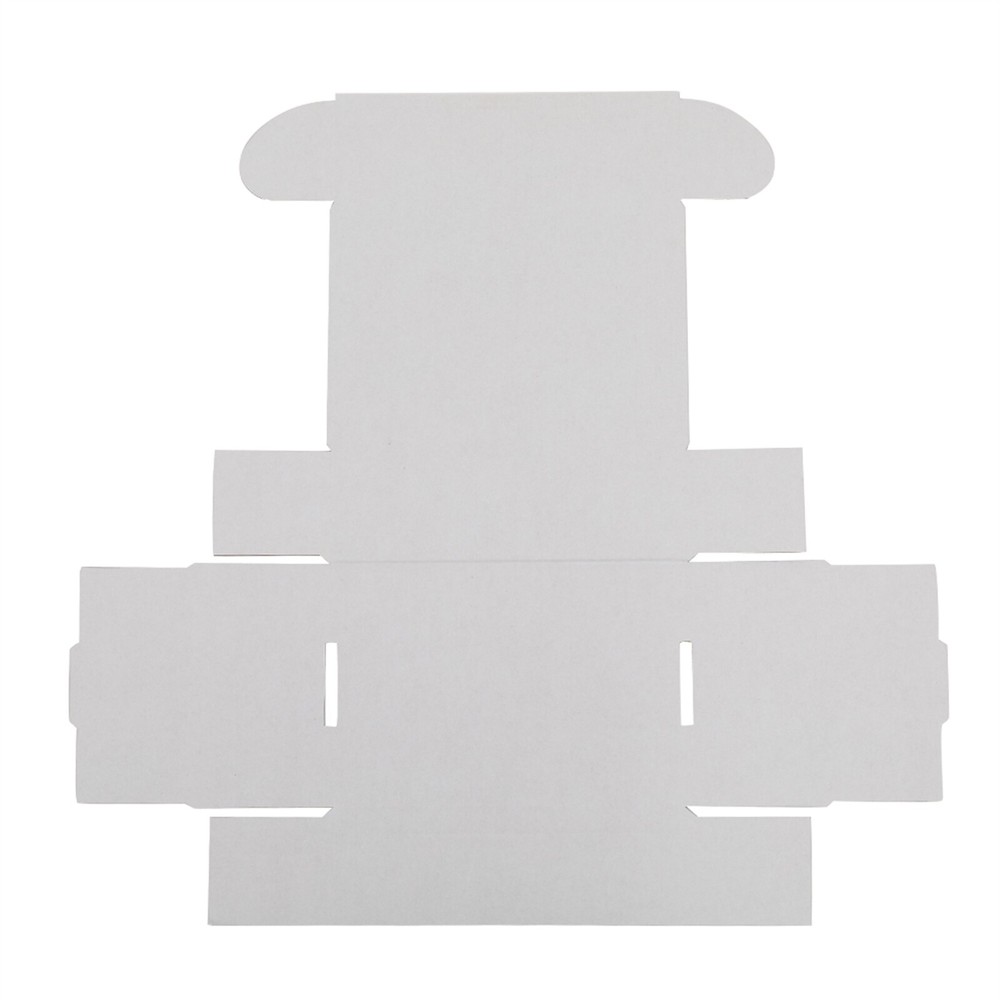 50 Pack Corrugated Packaging Boxes White Cardboard Boxes and Yellow Inside 6x4x2