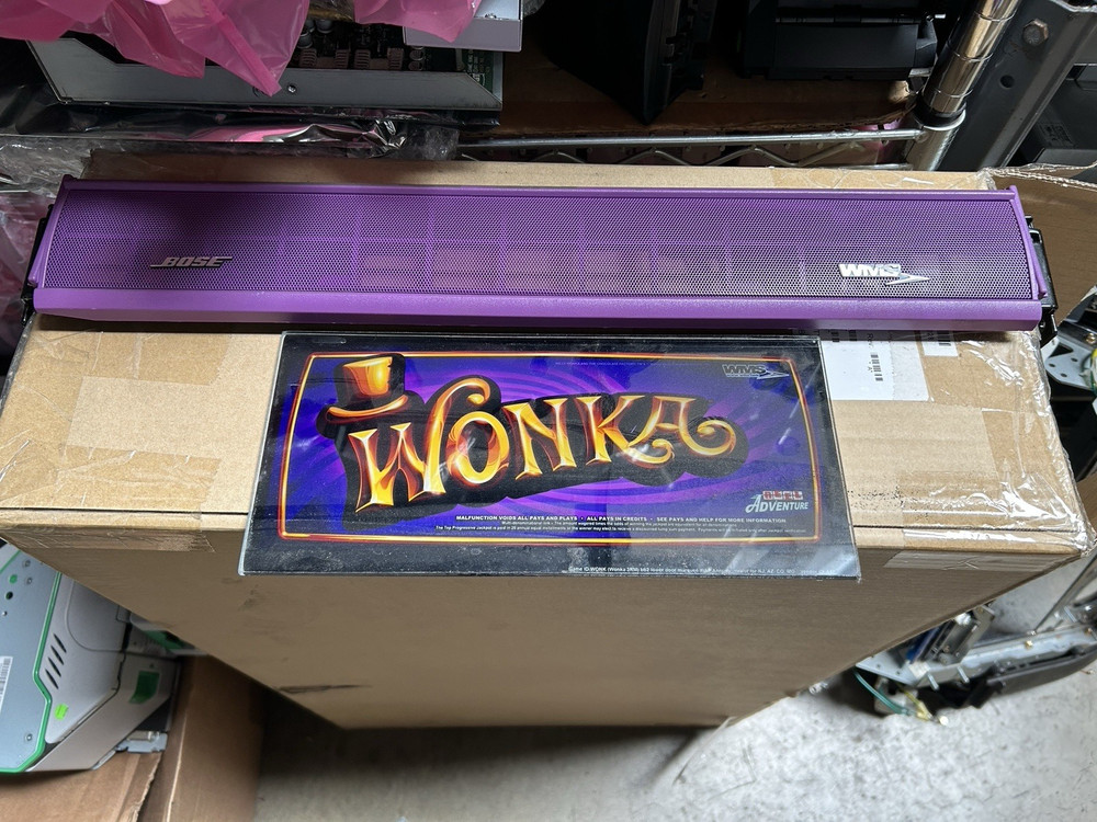 WMS BB2 WONKA SPEAKER COVER AND LOWER GLASS #2