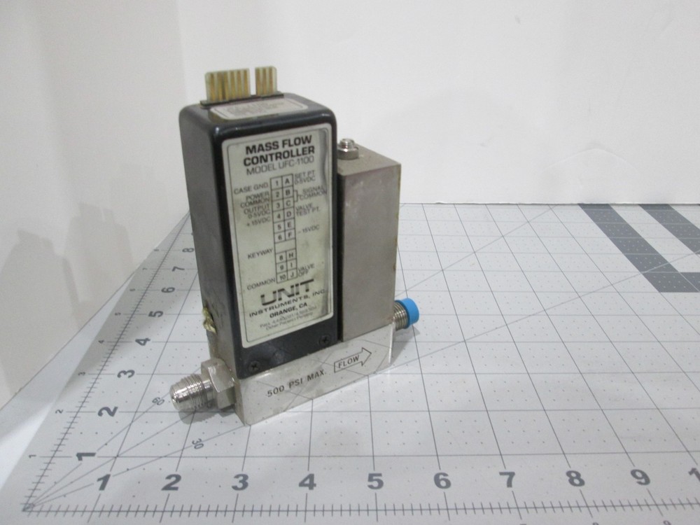Unit, UFC-1100, Mass Flow Controller, SiH4, .5 SLM, Used