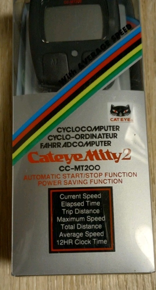 Cateye Mity 2 Black CC-MT200 CYCLOCOMPUTER