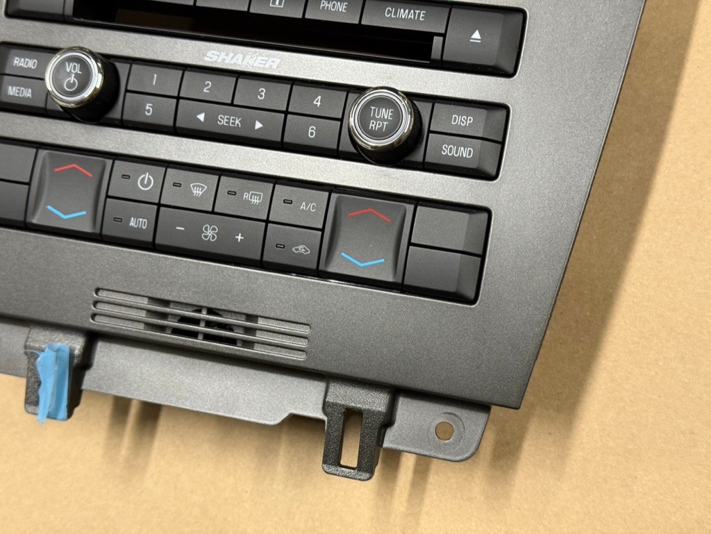 2013-2014 Ford Mustang GT500 Touch Screen Face Plate Radio Trim Piece 2011-2014