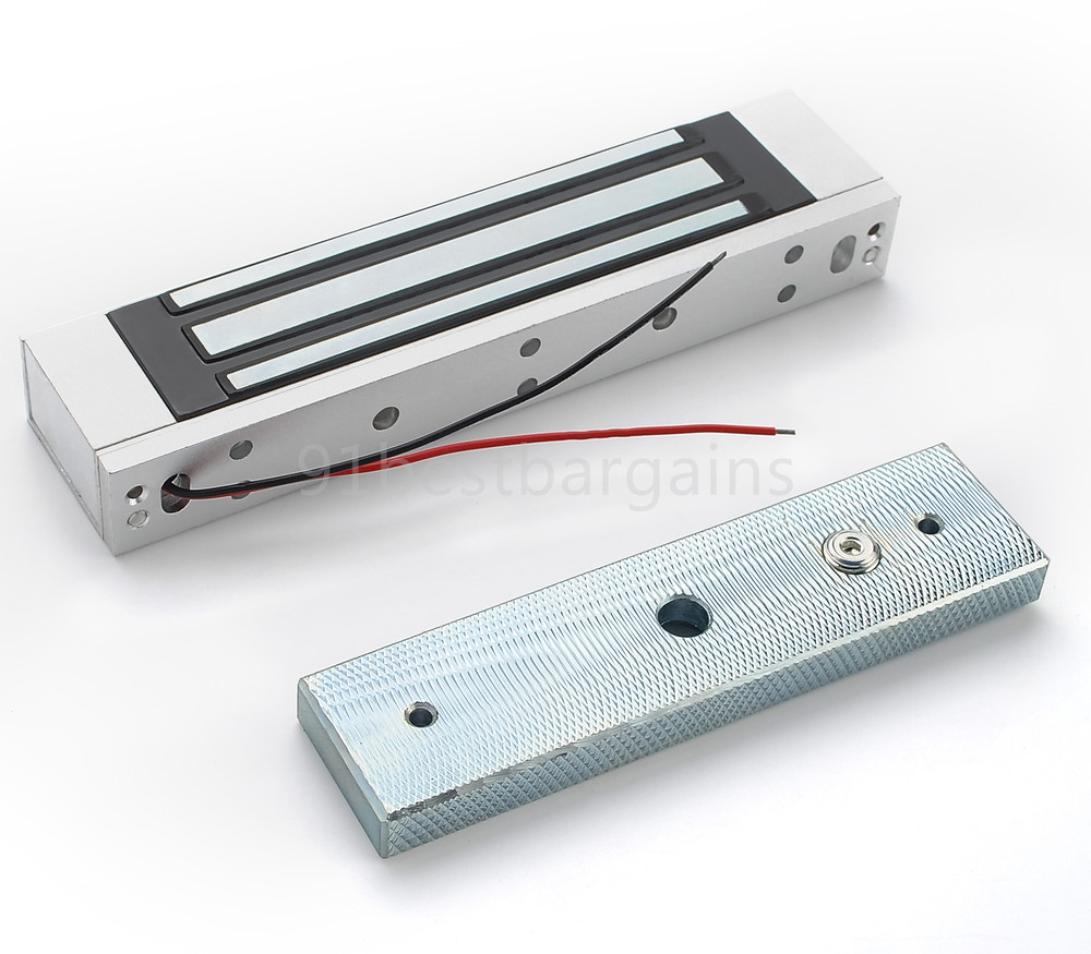 Magnetic Lock Access Control Door 350/600lbs Force Electromagnetic Lock Durable