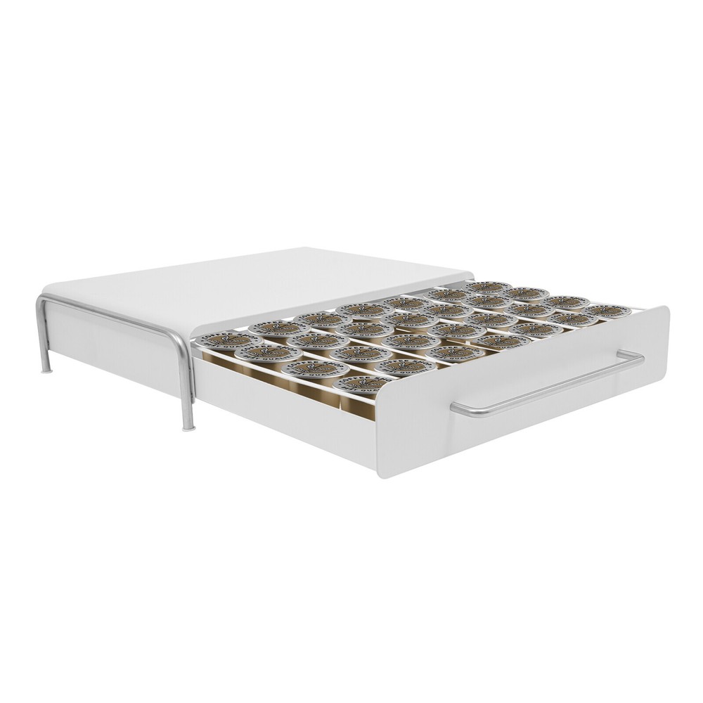 Coffee Capsule Storage Drawer with Stylish Design and Space-Saving Features