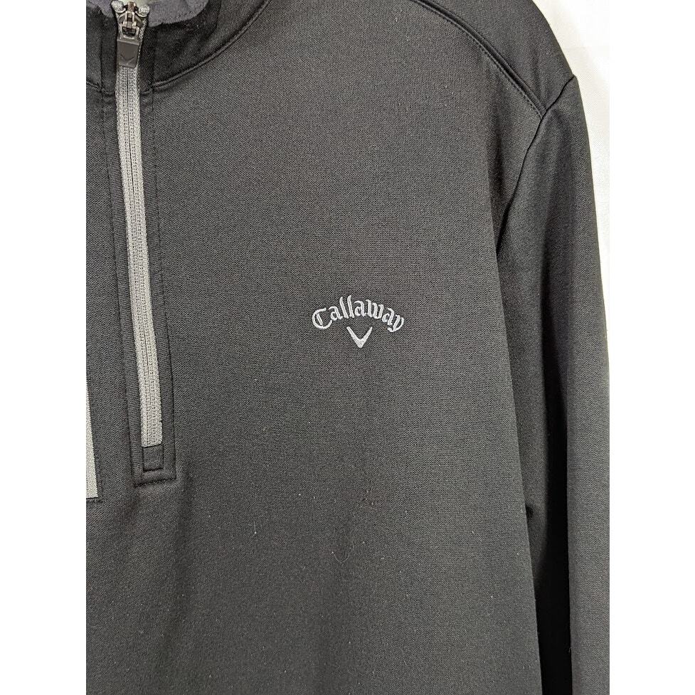 CALLAWAY M 1/4 Zip Pullover Golf Long Sleeve