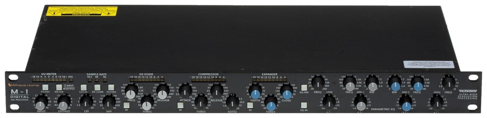 Wheatstone Vorsis M-1 AES Digital 96KHz Voice Processor Preamp Compressor M1