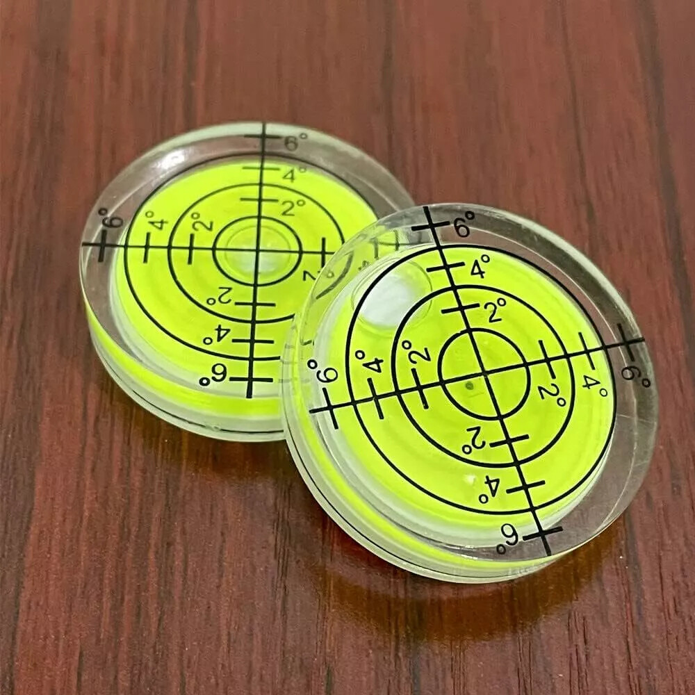 Small Bubble Level Mini Square Round Bubble Spirit Levels Leveling Tools