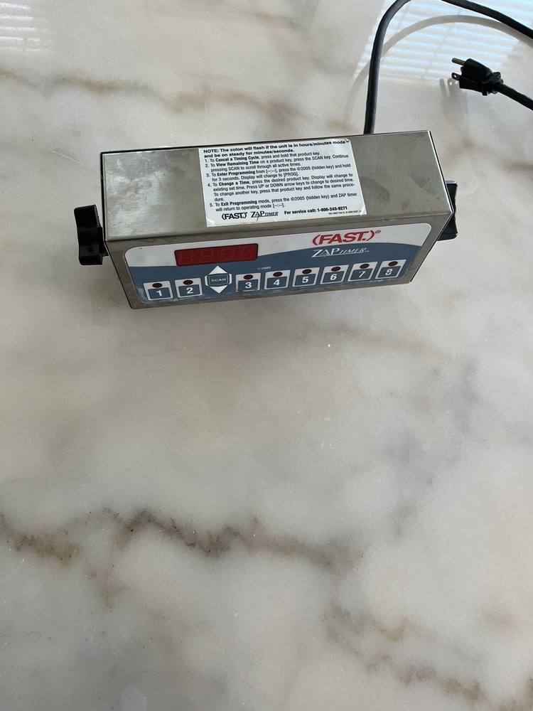 Electronic Zap timer