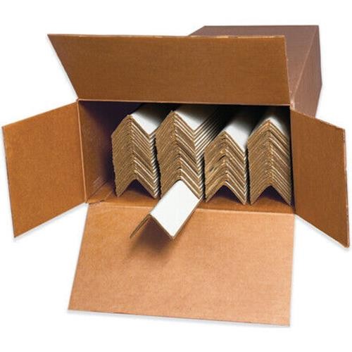 Effective Packaging Support: 125-Pack .120 Edge Protectors - 2" x 2" x 36"