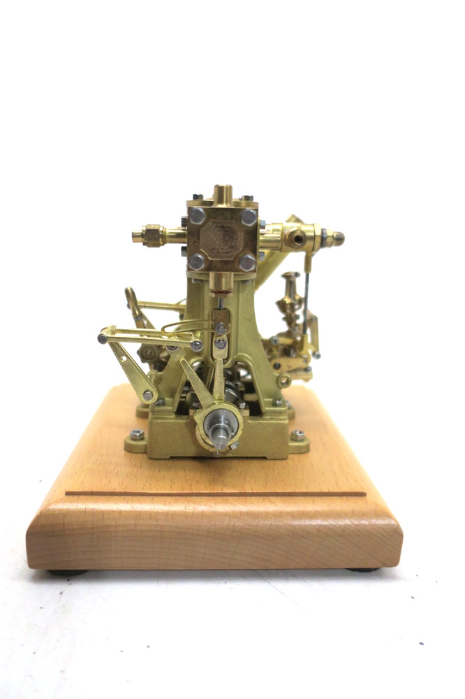M30 Mini Retro Double-Cylinder Reciprocating Steam Engine Model