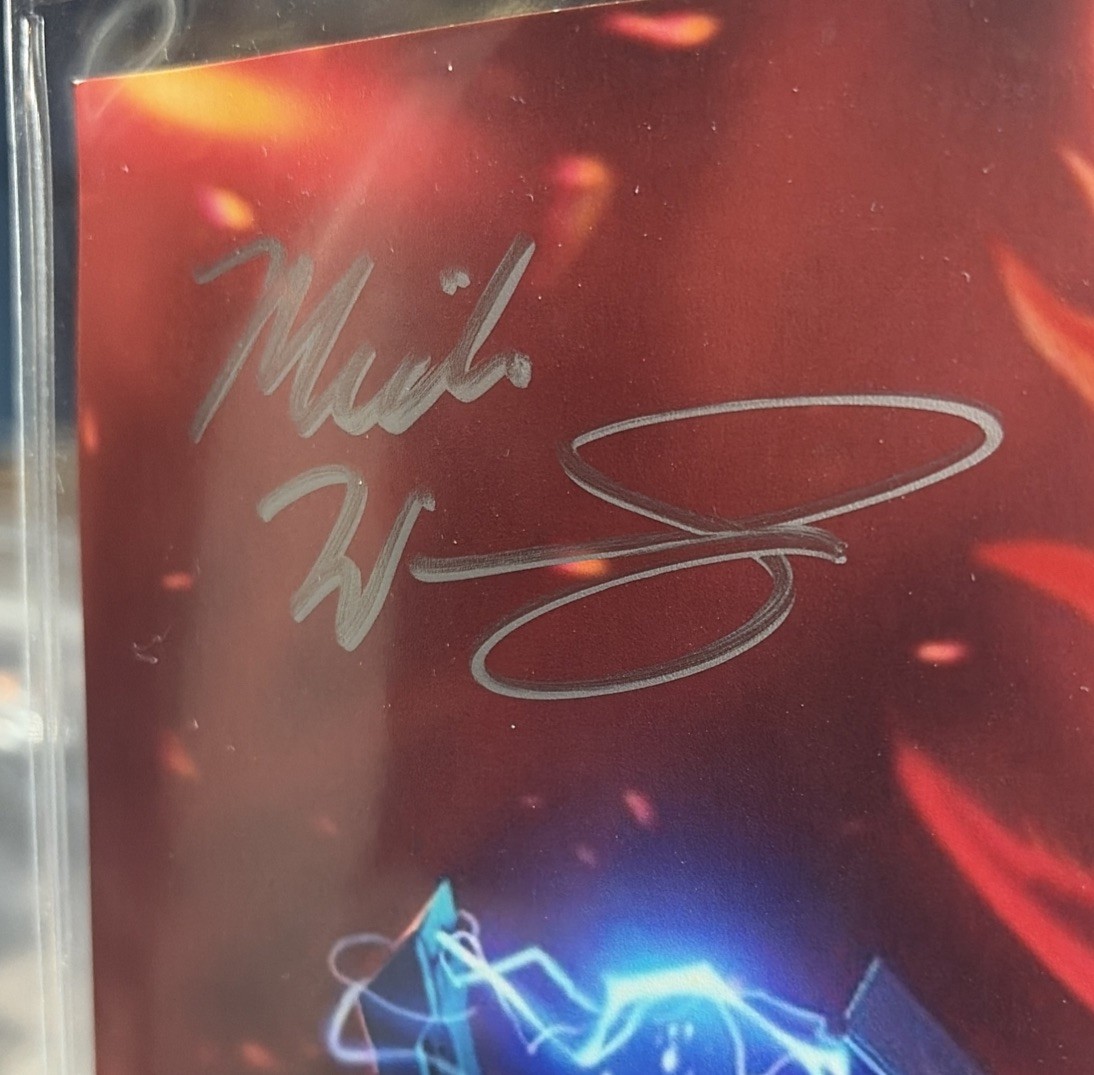 Mick Wingert Signed 8x10 Photo League Of Legends/Arcane - Beckett Authentication