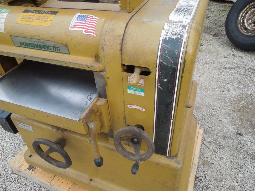Powermatic Model 180 18" Planer 7.5 HP 3 PHASE