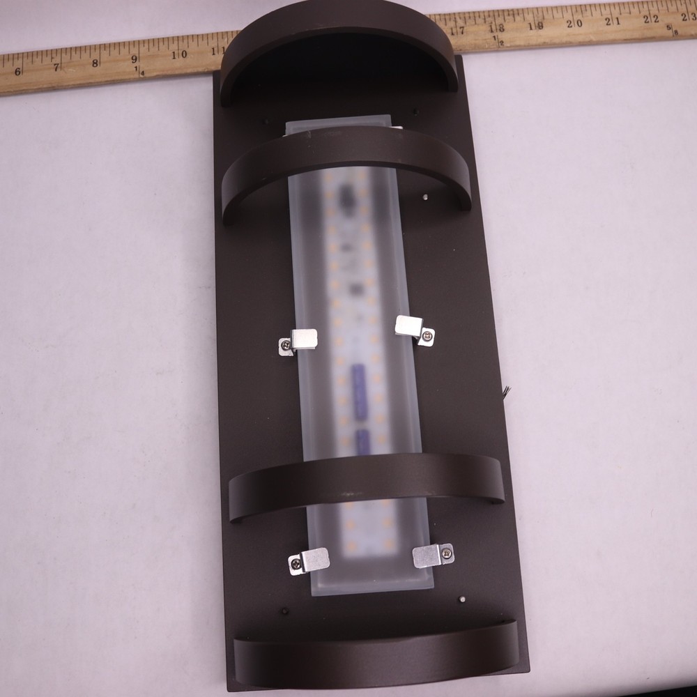 LED Wall Light In Bronze 3000K 14" WS-W52614 Missing Shade