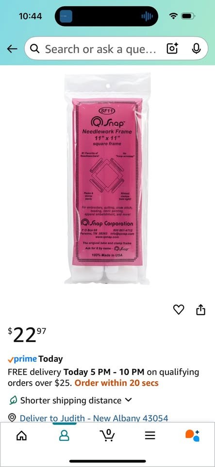 Needlework System 4 Q-Snap Clamp attachment and 2 Q-Snap Frames