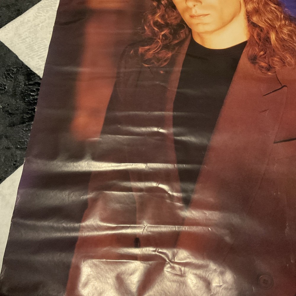 Michael Bolton 1991 Promo Poster Photography By Timothy White OSP publishing