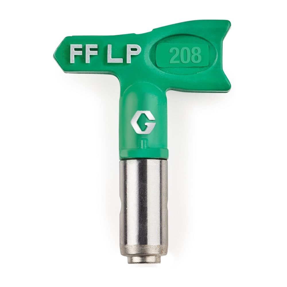 Graco Silver Green RAC SwitchTip with SmartTip Technology for Better Finish