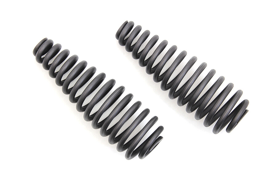Black 6 inch Seat Spring Set fits Harley Davidson