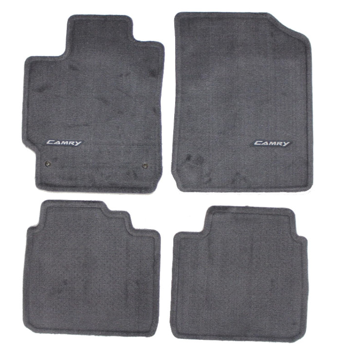 OEM Genuine Toyota Carpet Floor Mats 4PC Dark Gray PT206-32100-12 (07-11 Camry)