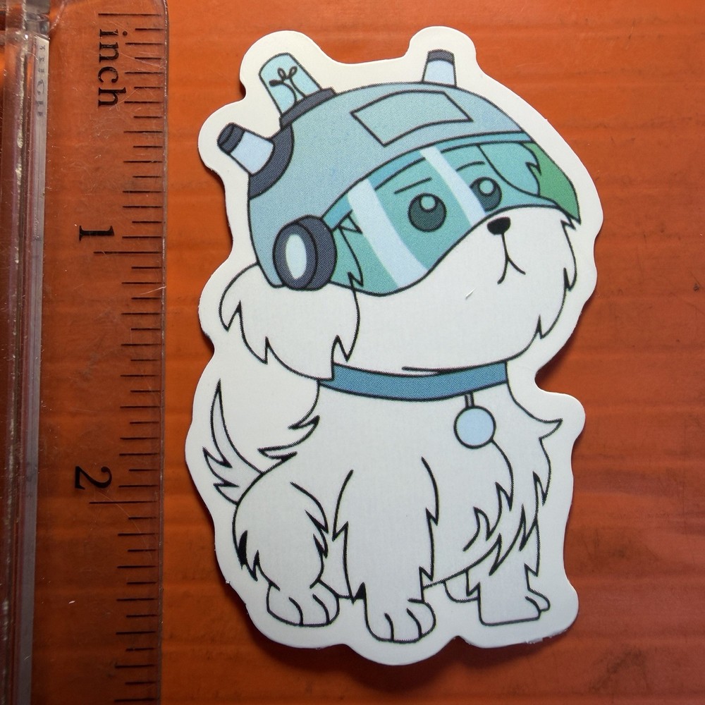 Snowball Sticker Rick and Morty