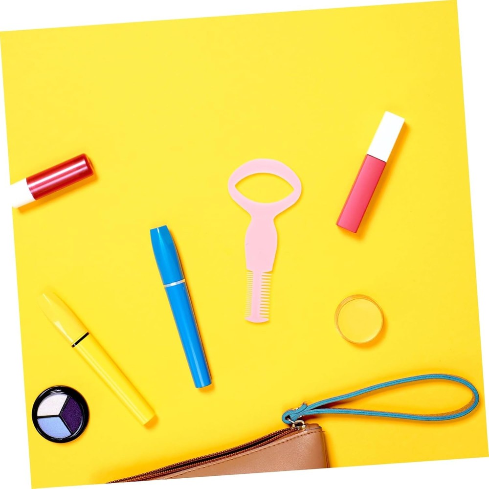 3-in-1 Mascara Applicator Guide and Eyelash Comb Tool for Precise Makeup